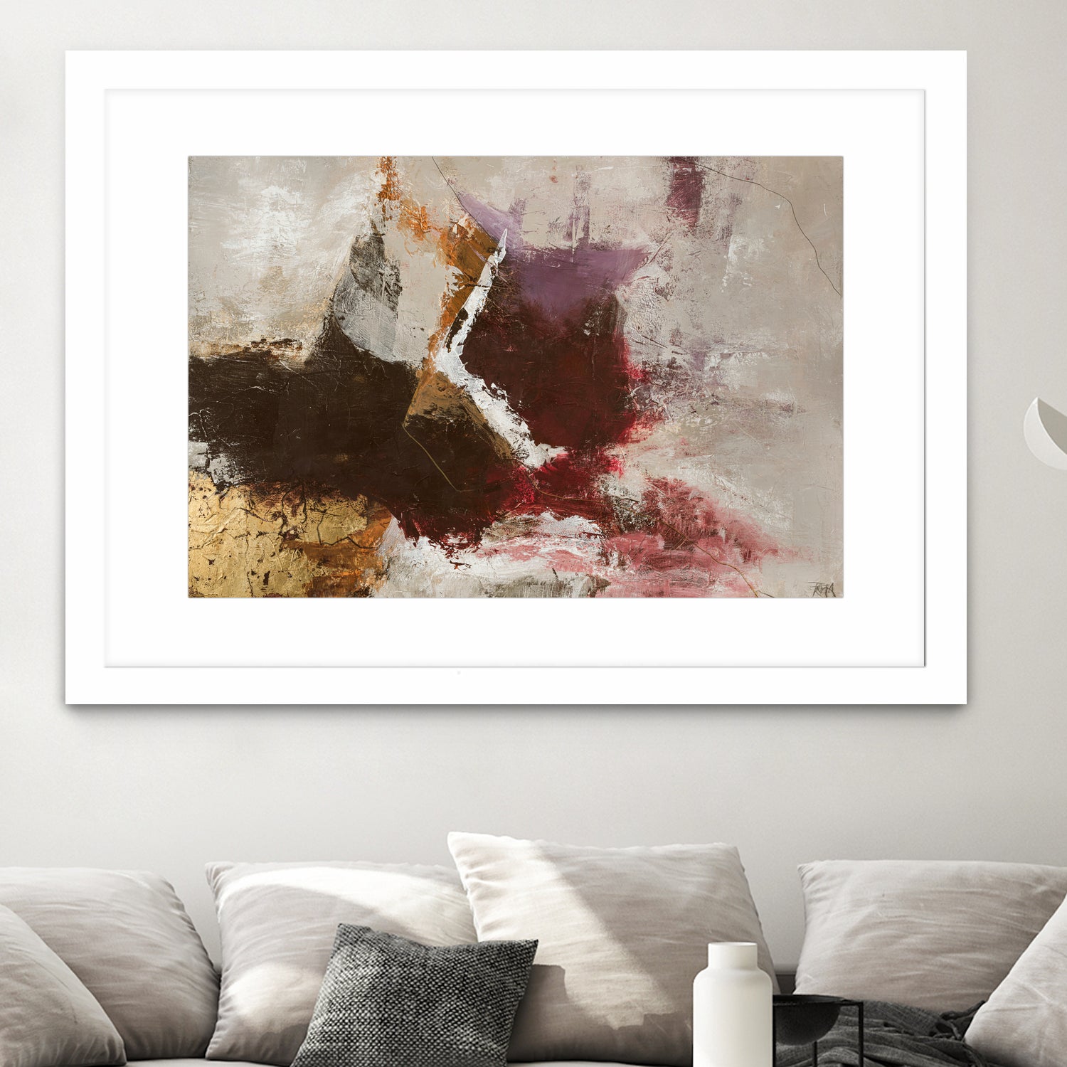 Infinity 1 by Design Fabrikken on GIANT ART - brown abstracts