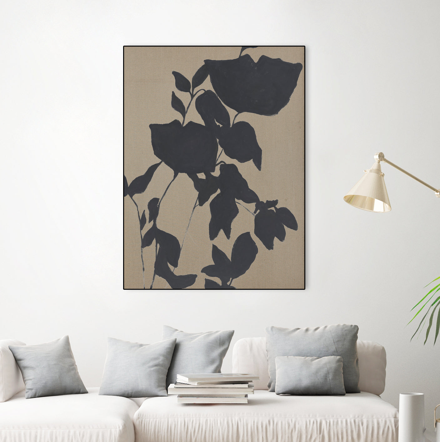 Fortuna Black by Design Fabrikken on GIANT ART - gold abstracts