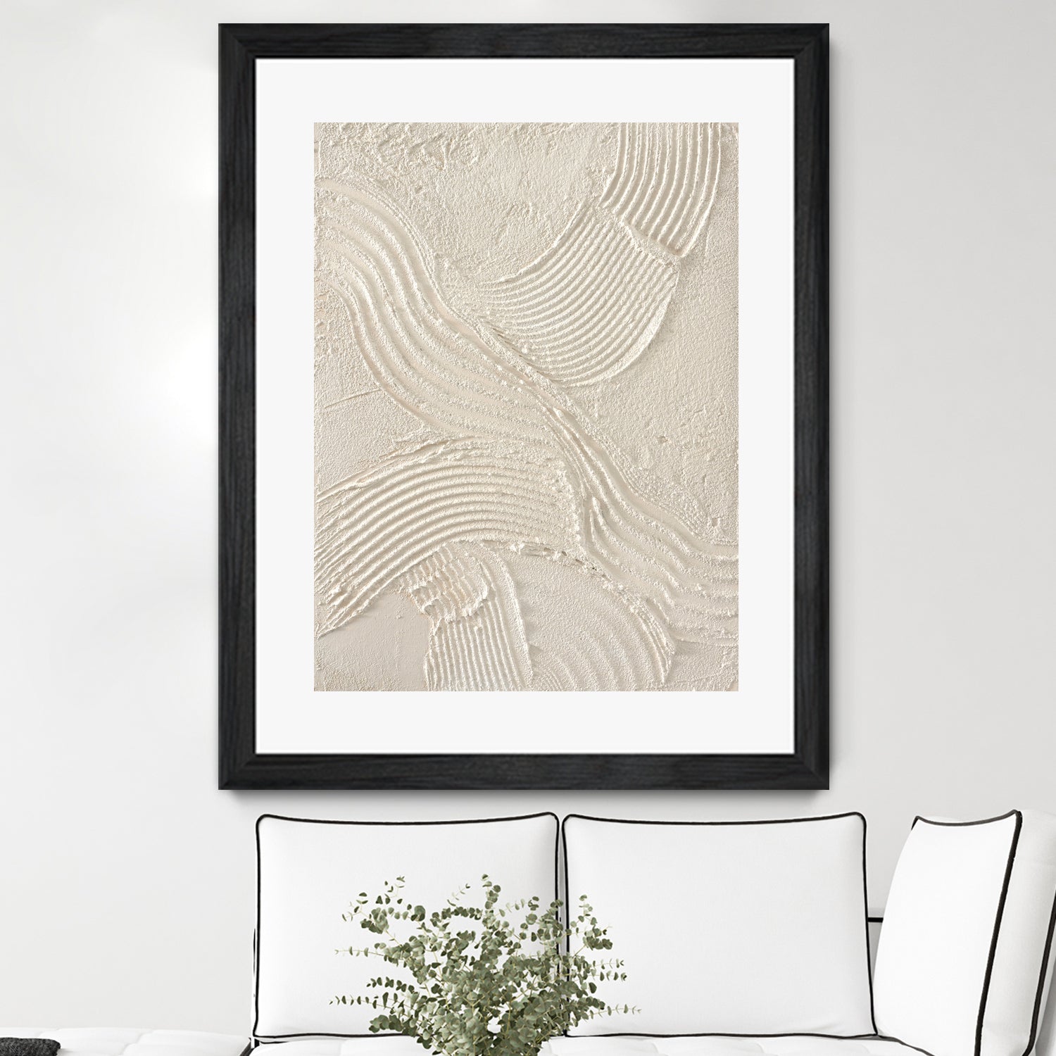 Sand Shadows by Design Fabrikken on GIANT ART - gray abstracts