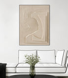 The Simple 1 by Design Fabrikken on GIANT ART - white abstracts