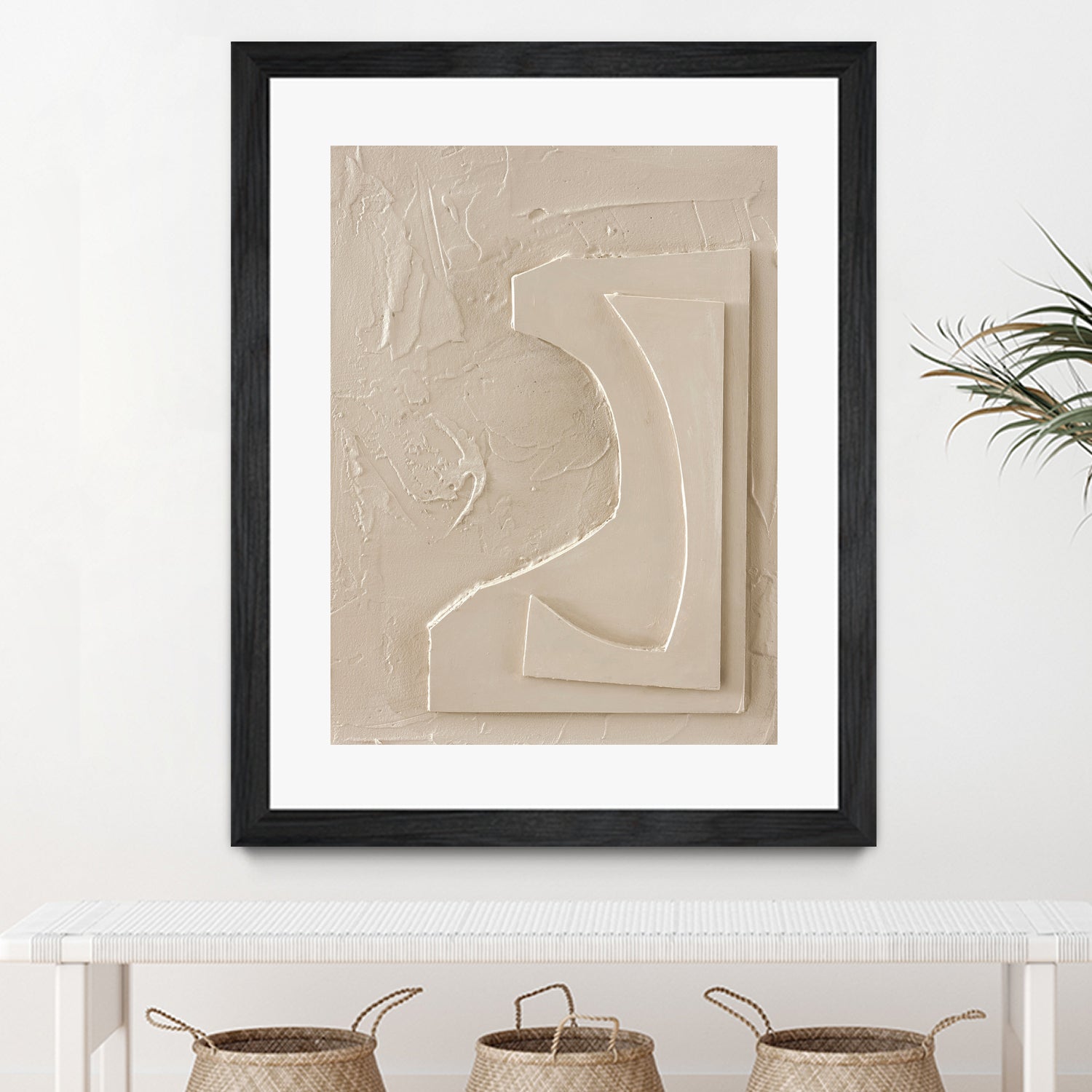 The Simple 1 by Design Fabrikken on GIANT ART - white abstracts