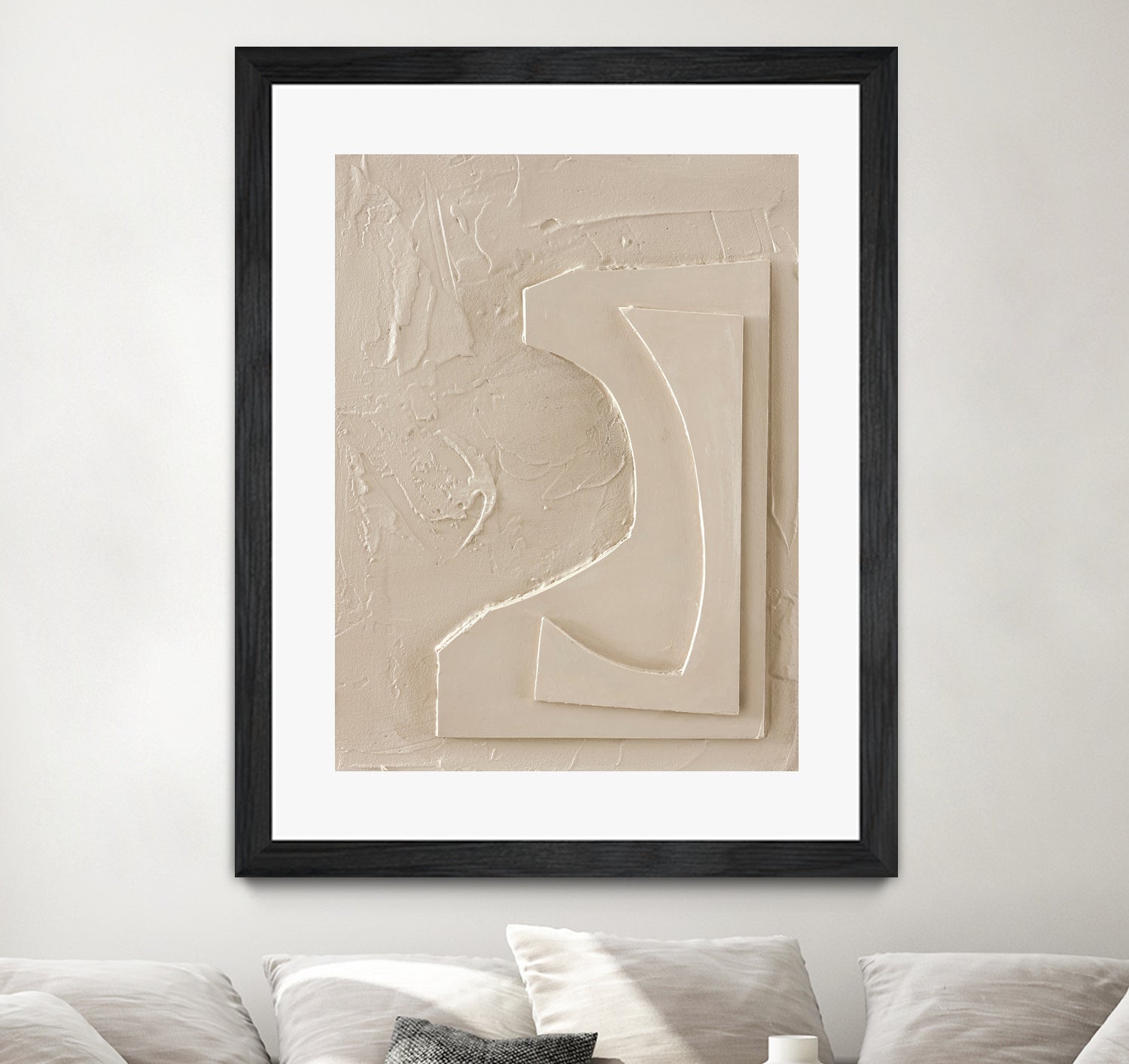 The Simple 1 by Design Fabrikken on GIANT ART - white abstracts