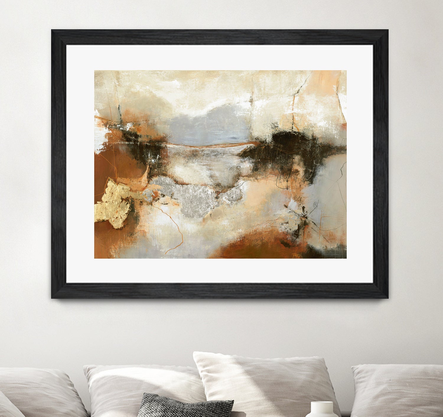 Rusty by Design Fabrikken on GIANT ART - brown abstracts