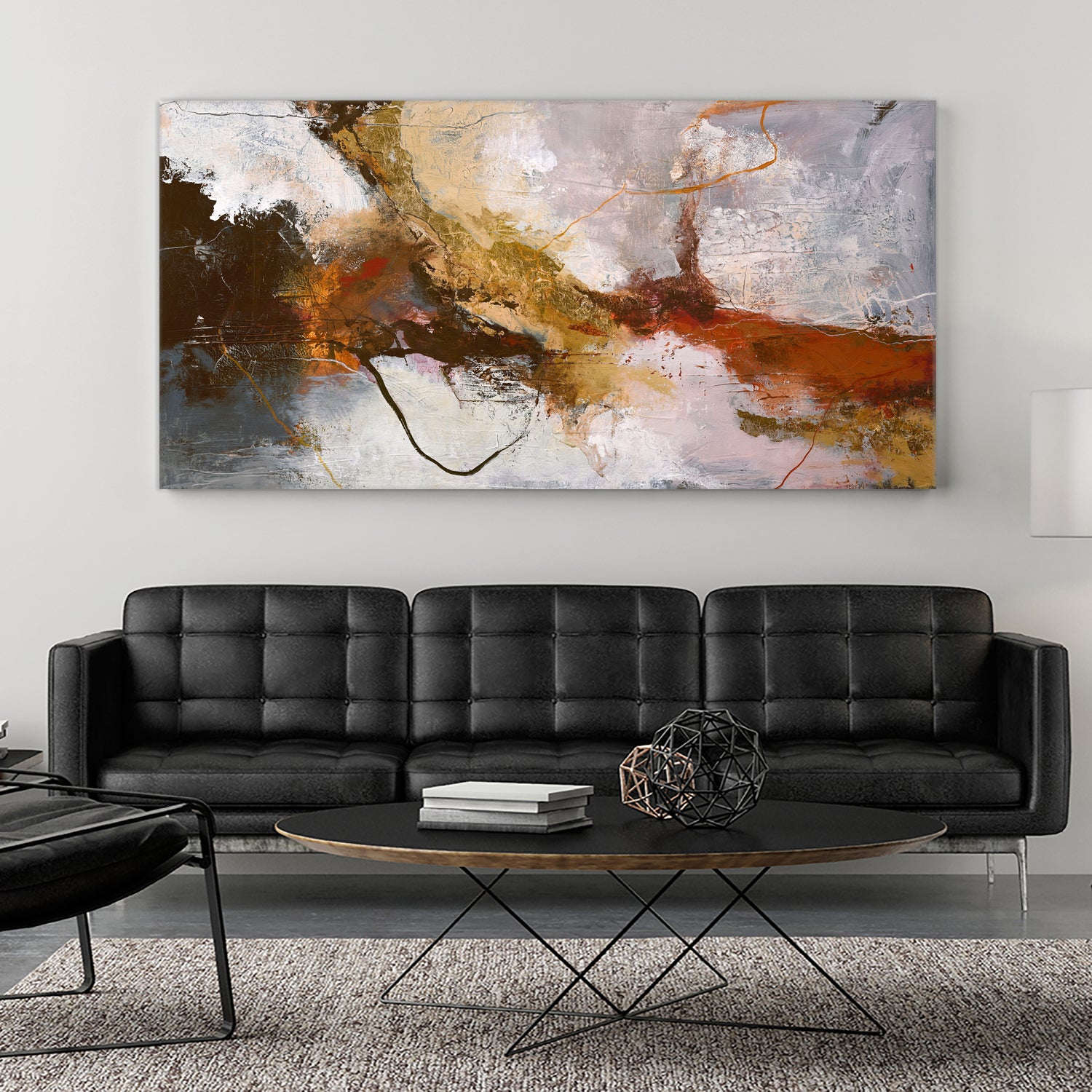 Still Time by Design Fabrikken on GIANT ART - yellow abstracts