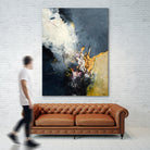 Soft Echo by Design Fabrikken on GIANT ART - white abstracts