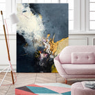 Soft Echo by Design Fabrikken on GIANT ART - white abstracts