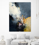 Soft Echo by Design Fabrikken on GIANT ART - white abstracts