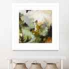 Evergreen 1 by Design Fabrikken on GIANT ART - gold floral/still life