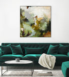 Evergreen 1 by Design Fabrikken on GIANT ART - gold floral/still life