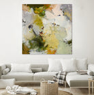 Evergreen 2 by Design Fabrikken on GIANT ART - gold floral/still life