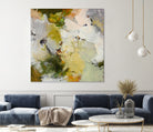 Evergreen 2 by Design Fabrikken on GIANT ART - gold floral/still life