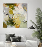 Evergreen 2 by Design Fabrikken on GIANT ART - gold floral/still life