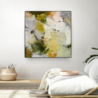 Evergreen 2 by Design Fabrikken on GIANT ART - gold floral/still life