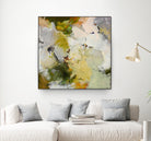 Evergreen 2 by Design Fabrikken on GIANT ART - gold floral/still life