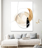 Graphical  Shapes 4 by Design Fabrikken  on GIANT ART - black abstract