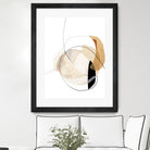 Graphical  Shapes 4 by Design Fabrikken  on GIANT ART - black abstract