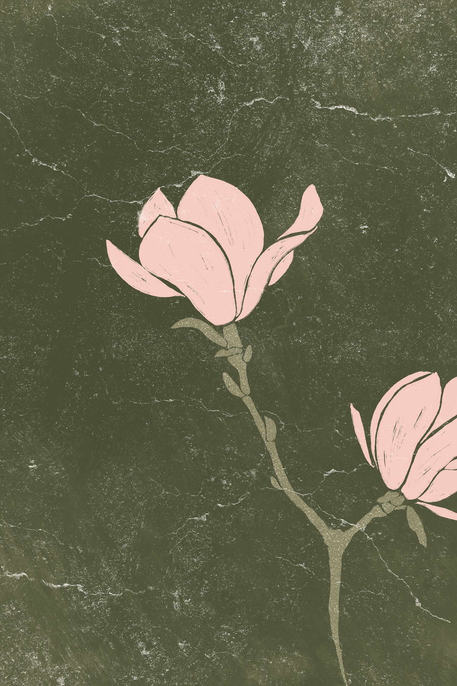 Spring I by Yuyu Pont on GIANT ART - floral/still life floral/still life