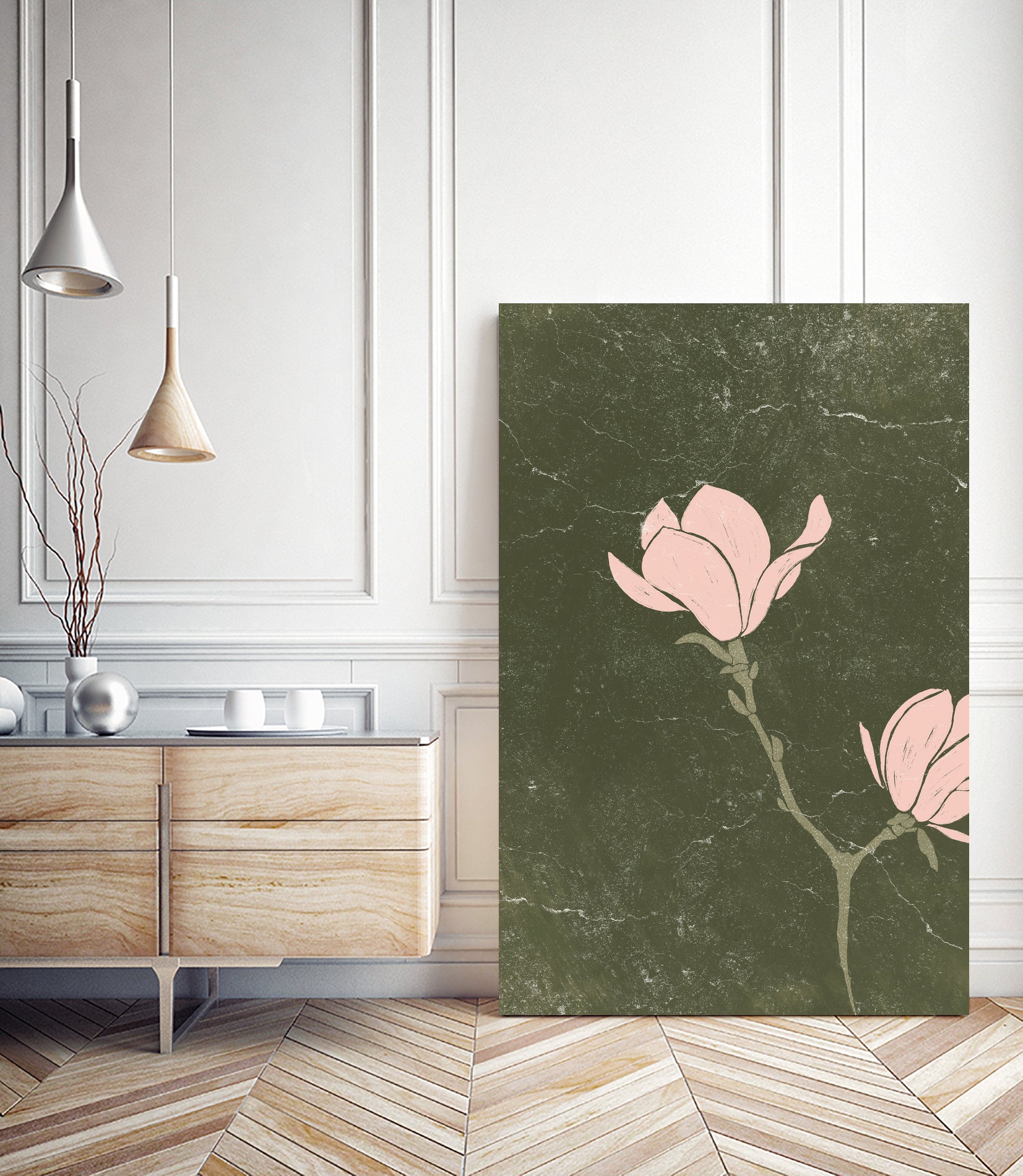 Spring I by Yuyu Pont on GIANT ART - floral/still life floral/still life