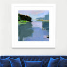 Chauncey Creek No. 4 by Kathleen Robbins on GIANT ART - blue animals