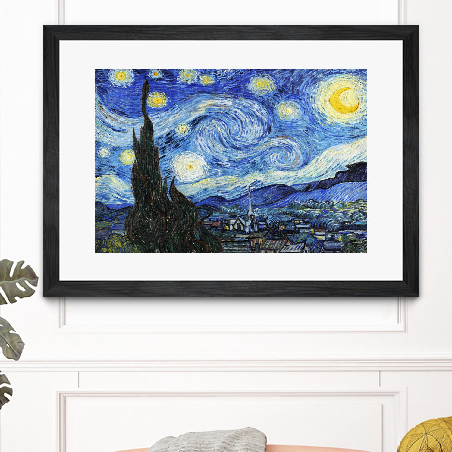 Starry Night  by Vincent Van Gogh on GIANT ART - blue museum