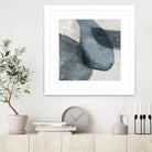 Blue Reverie II by Jacob Q on GIANT ART - blue shapes cloud dancer 