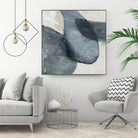 Blue Reverie II by Jacob Q on GIANT ART - blue shapes cloud dancer 