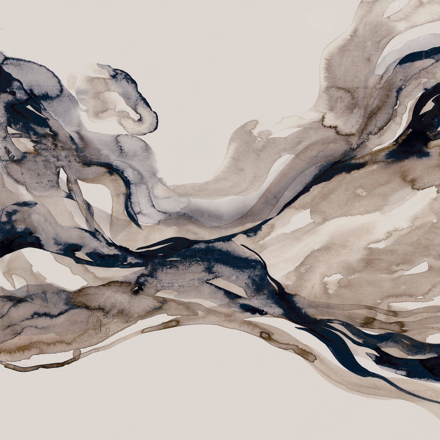 Flowing In Motion I by Lera on GIANT ART