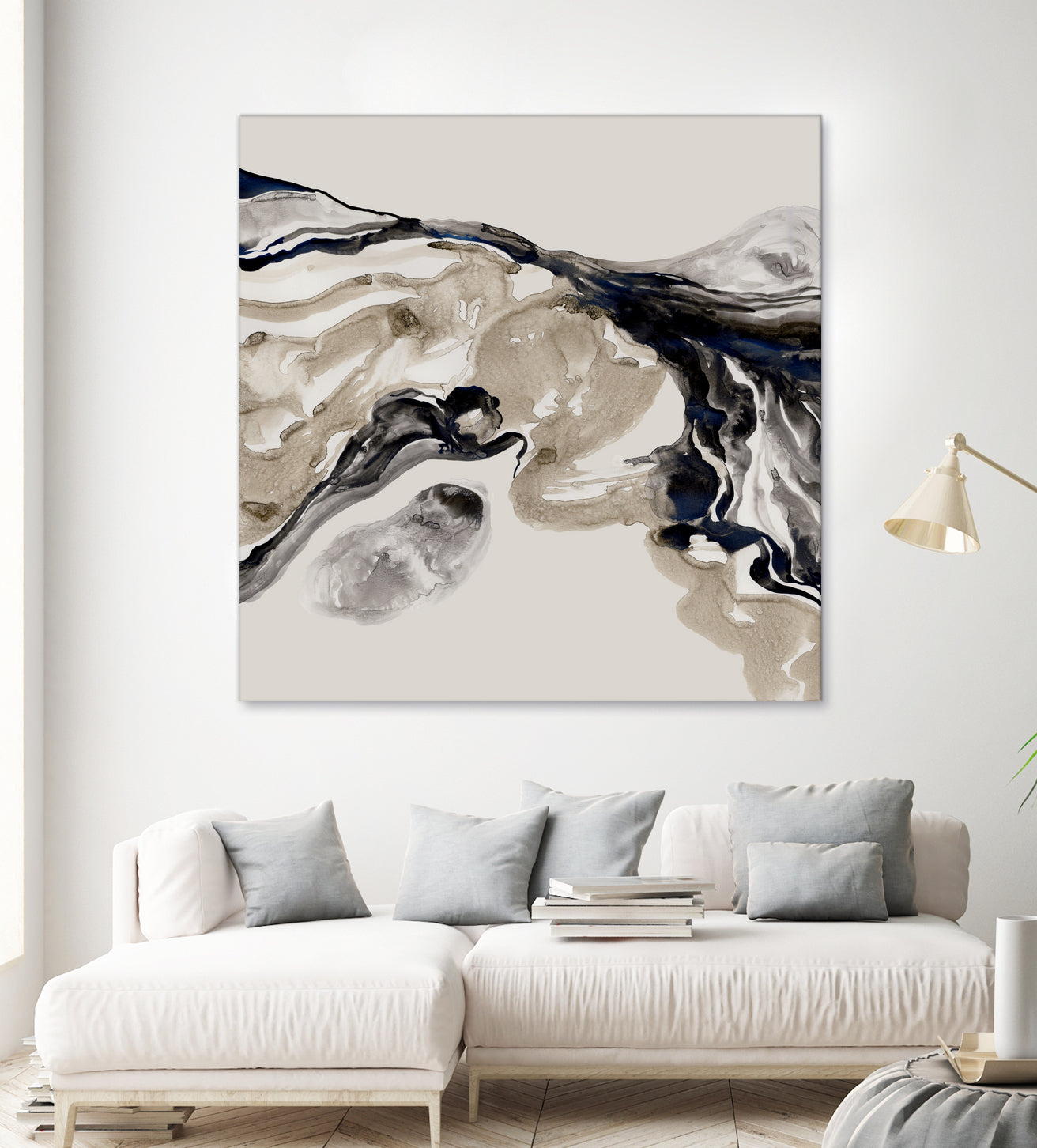 Flowing In Motion II by Lera on GIANT ART