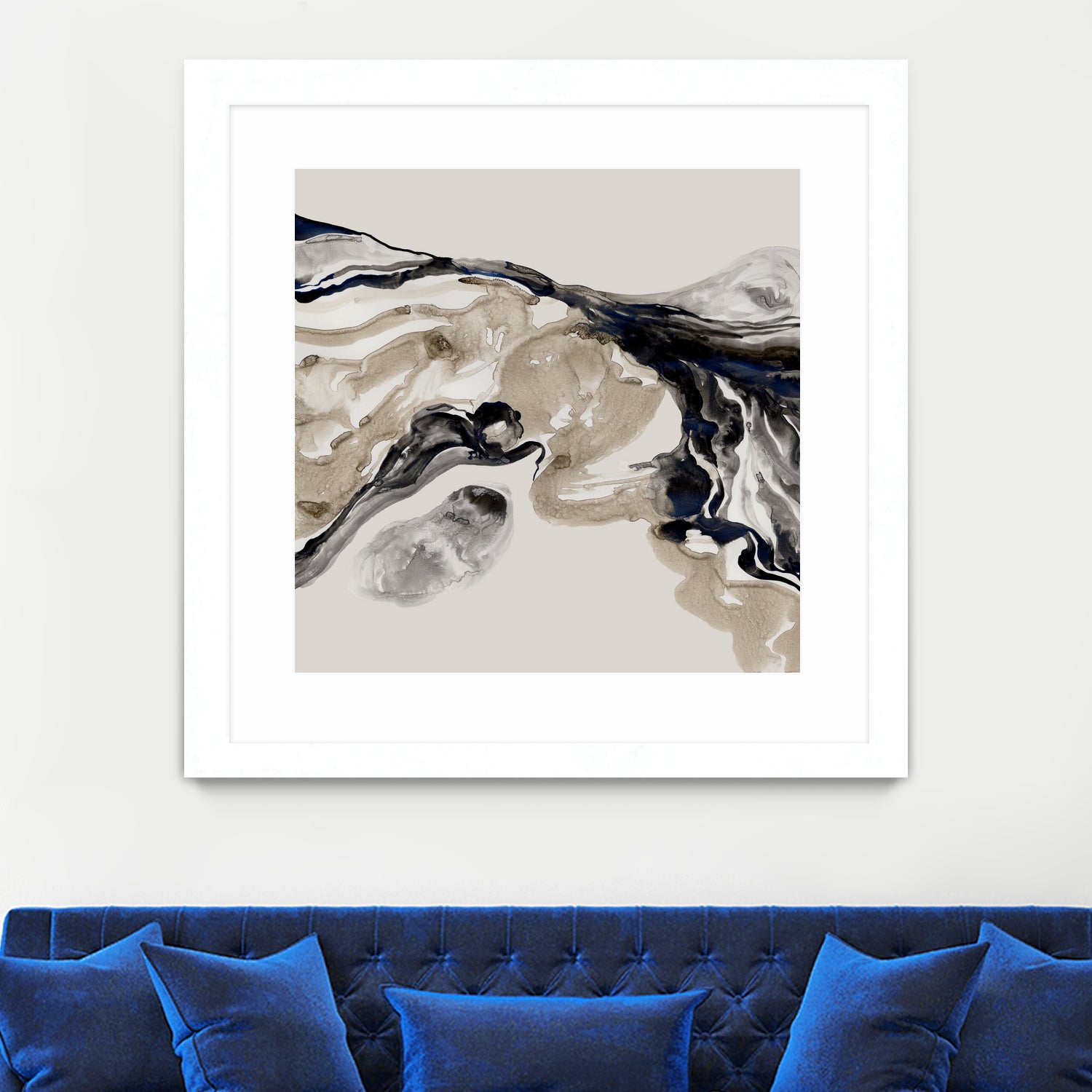 Flowing In Motion II by Lera on GIANT ART