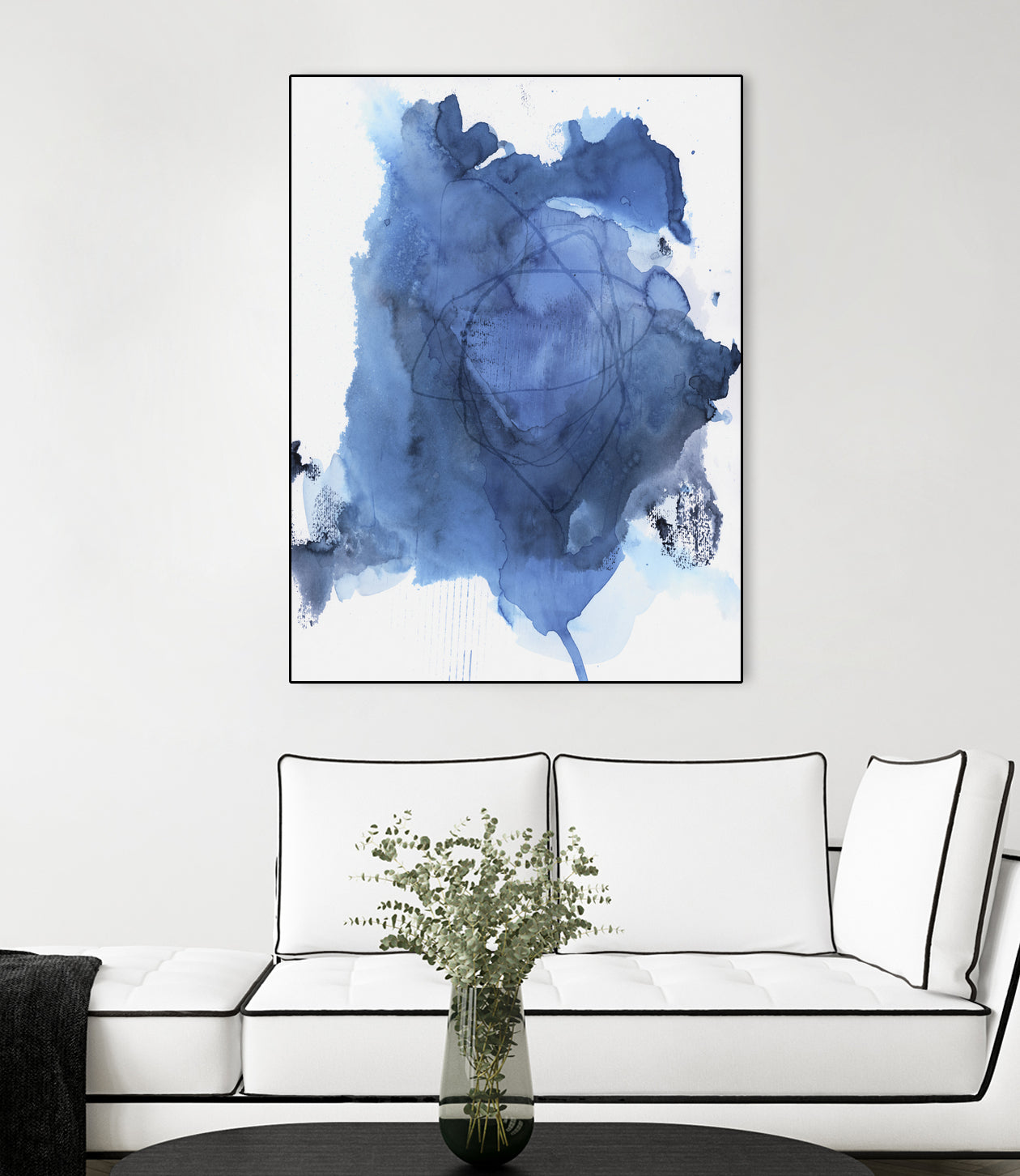 Into The Deep Blue I by Andrea Haase on GIANT ART - abstract