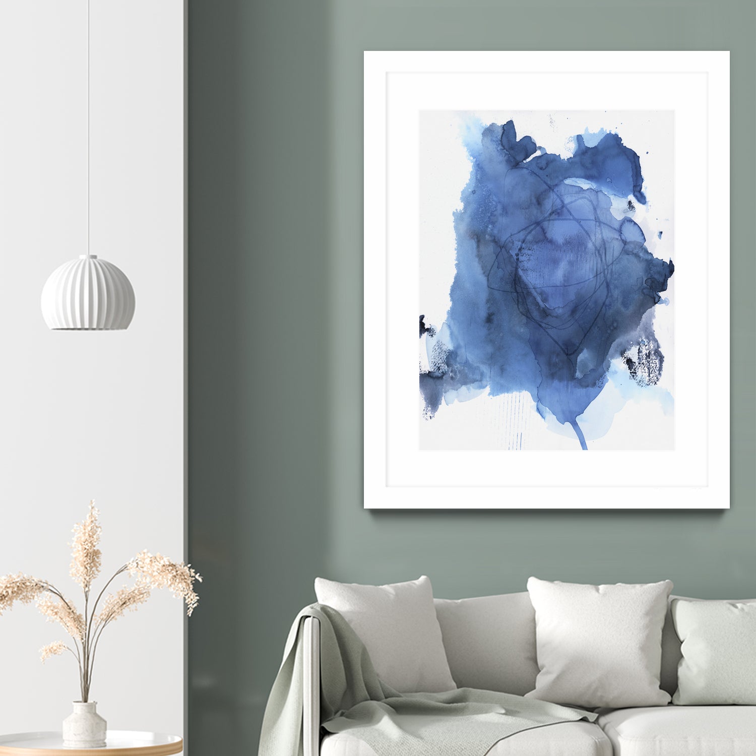 Into The Deep Blue I by Andrea Haase on GIANT ART - abstract