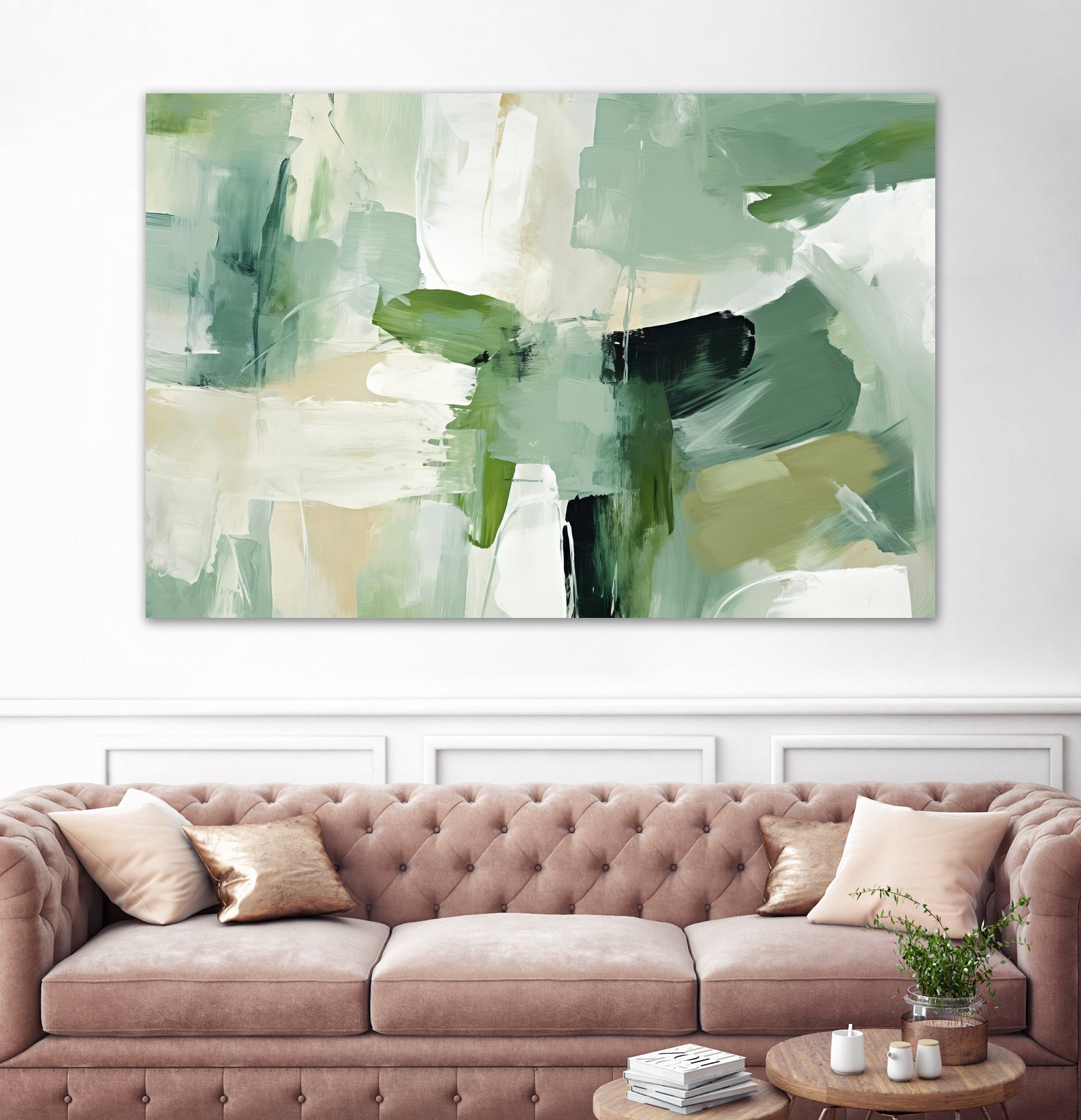 Emerald Puzzle by Irena  Orlov on GIANT ART - abstract