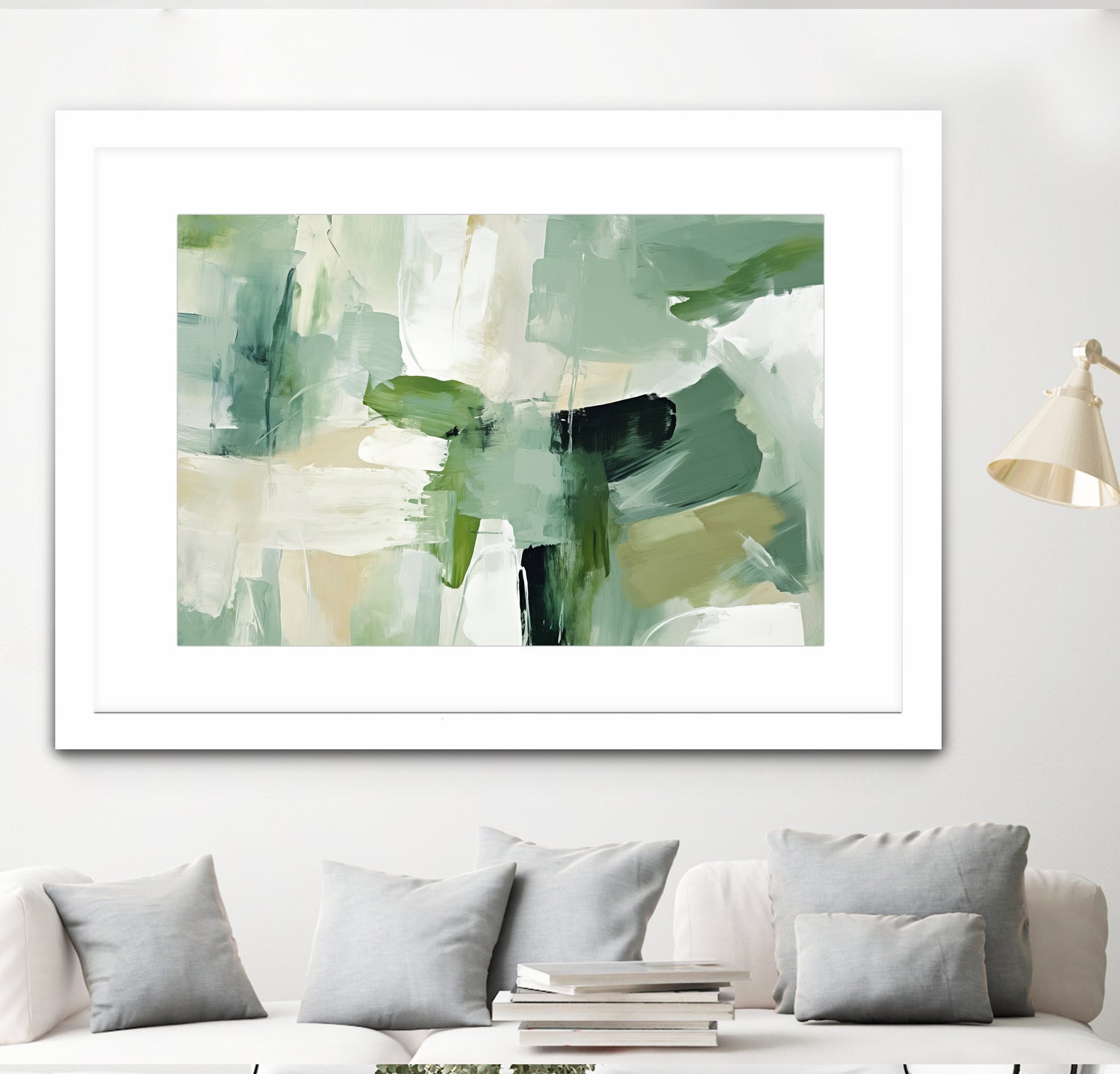 Emerald Puzzle by Irena  Orlov on GIANT ART - abstract