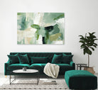 Emerald Puzzle by Irena  Orlov on GIANT ART - abstract