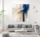 Blue Splash Dance by Irena  Orlov on GIANT ART - abstract