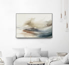 Gentle Abstractions  by Pi Studio  on GIANT ART - brown cloud dancer 