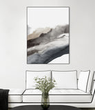 Serene Cascade II by PI Studio  on GIANT ART - beige abstract