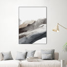 Serene Cascade II by PI Studio  on GIANT ART - beige abstract