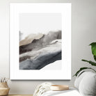 Serene Cascade II by PI Studio  on GIANT ART - beige abstract