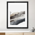 Serene Cascade II by PI Studio  on GIANT ART - beige abstract