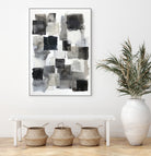 Monochrome Depth I by Raymond Powers on GIANT ART - abstract