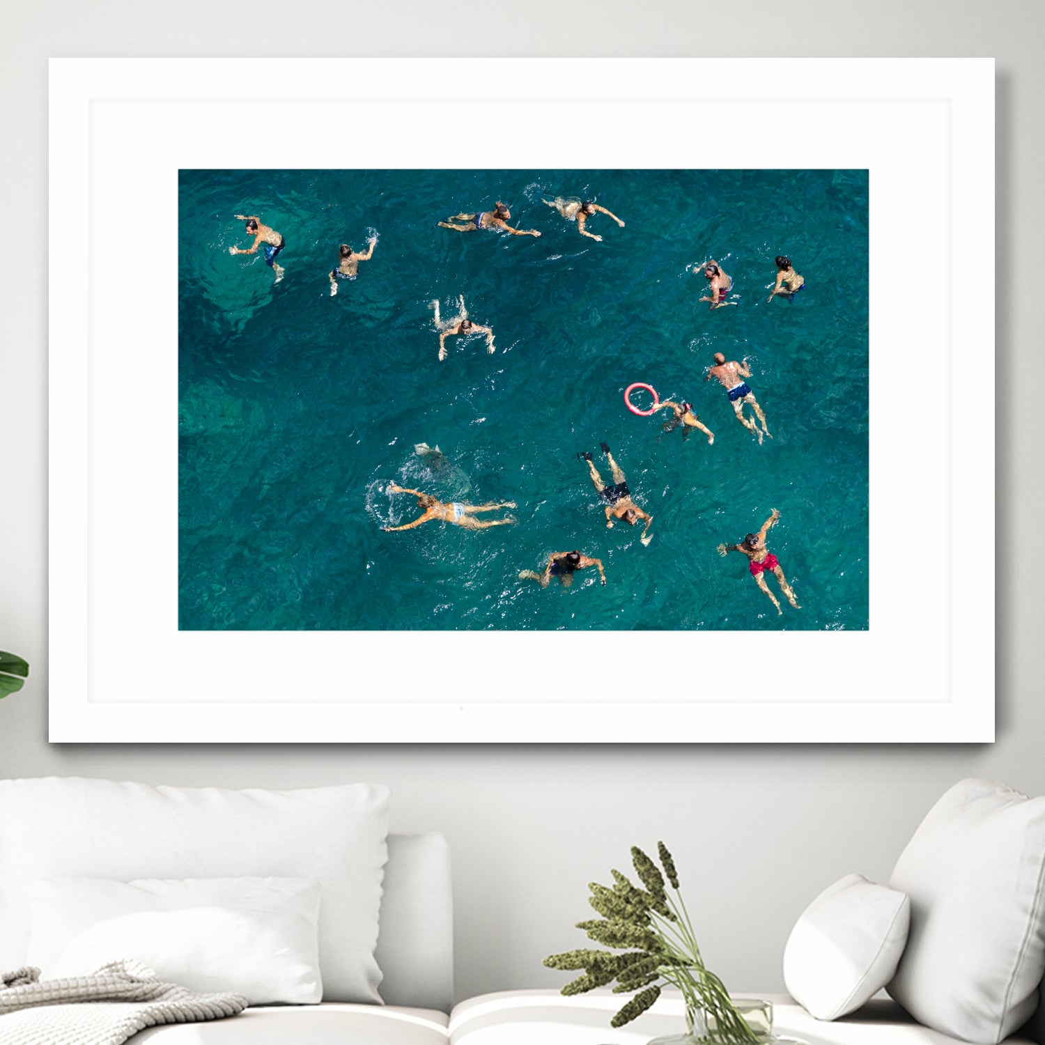 Blue water swim by Carlo on GIANT ART - action summer