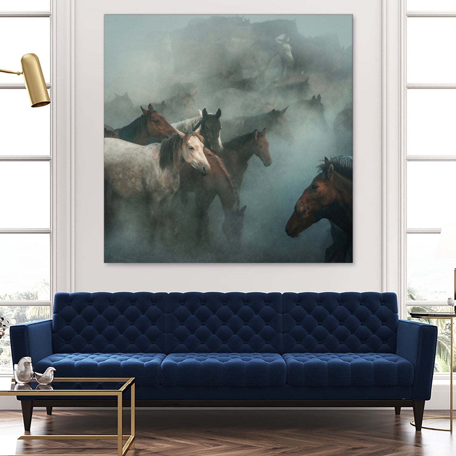 lost horses by Huseyin on GIANT ART - animals horses