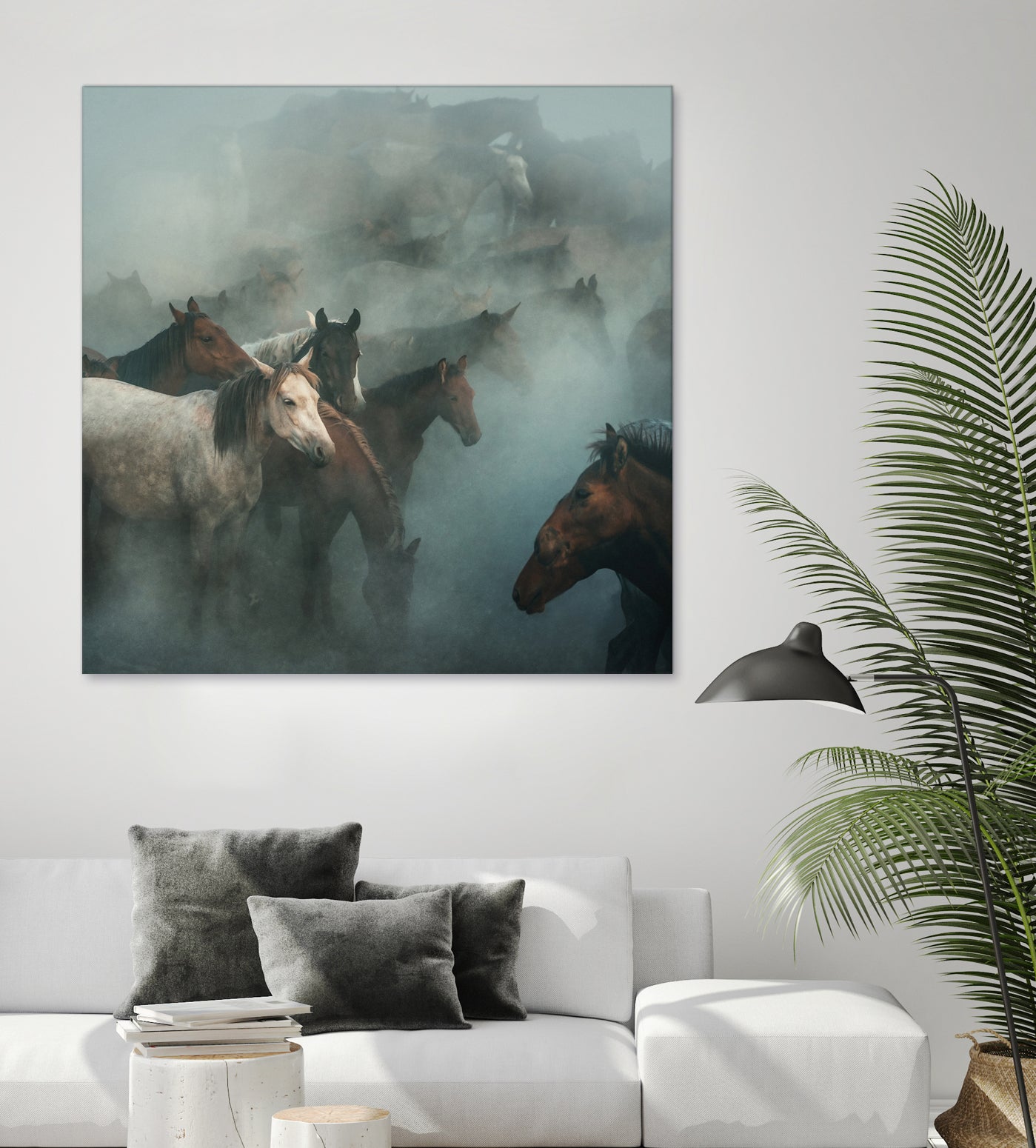 lost horses by Huseyin on GIANT ART - animals horses