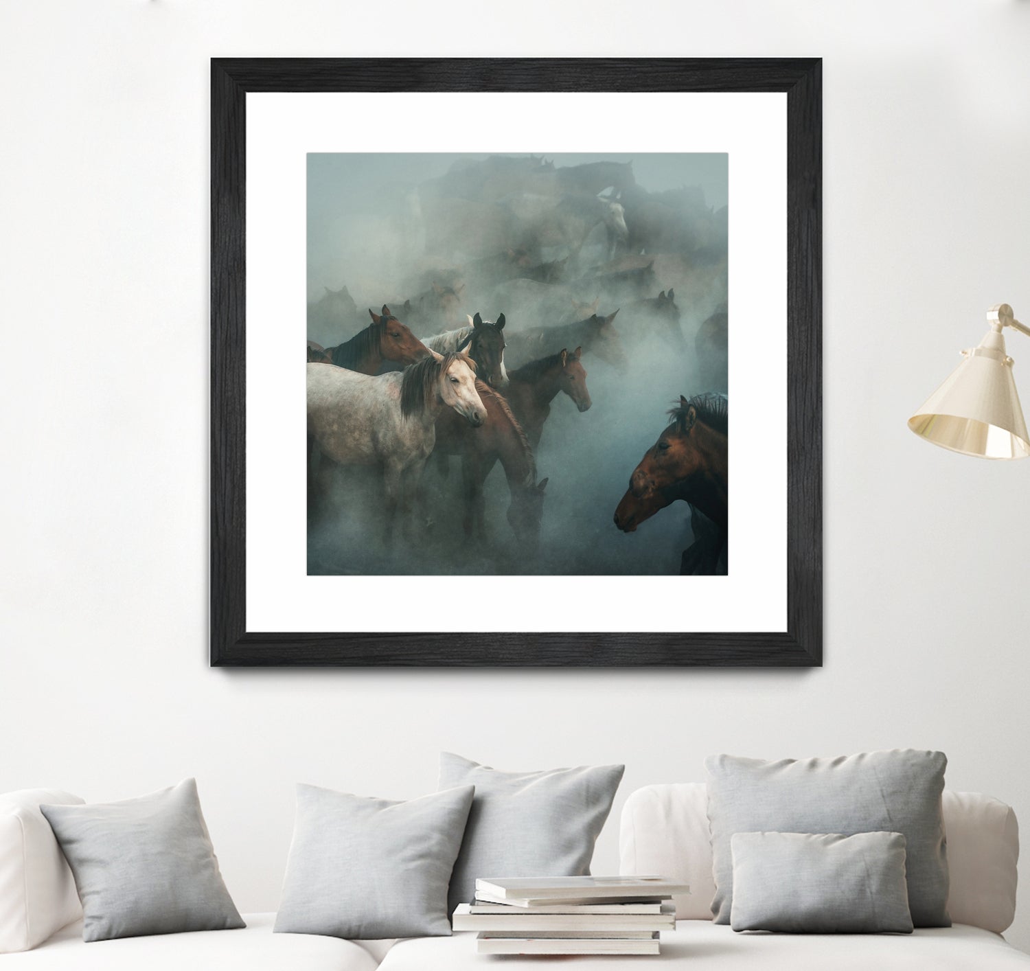 lost horses by Huseyin on GIANT ART - animals horses