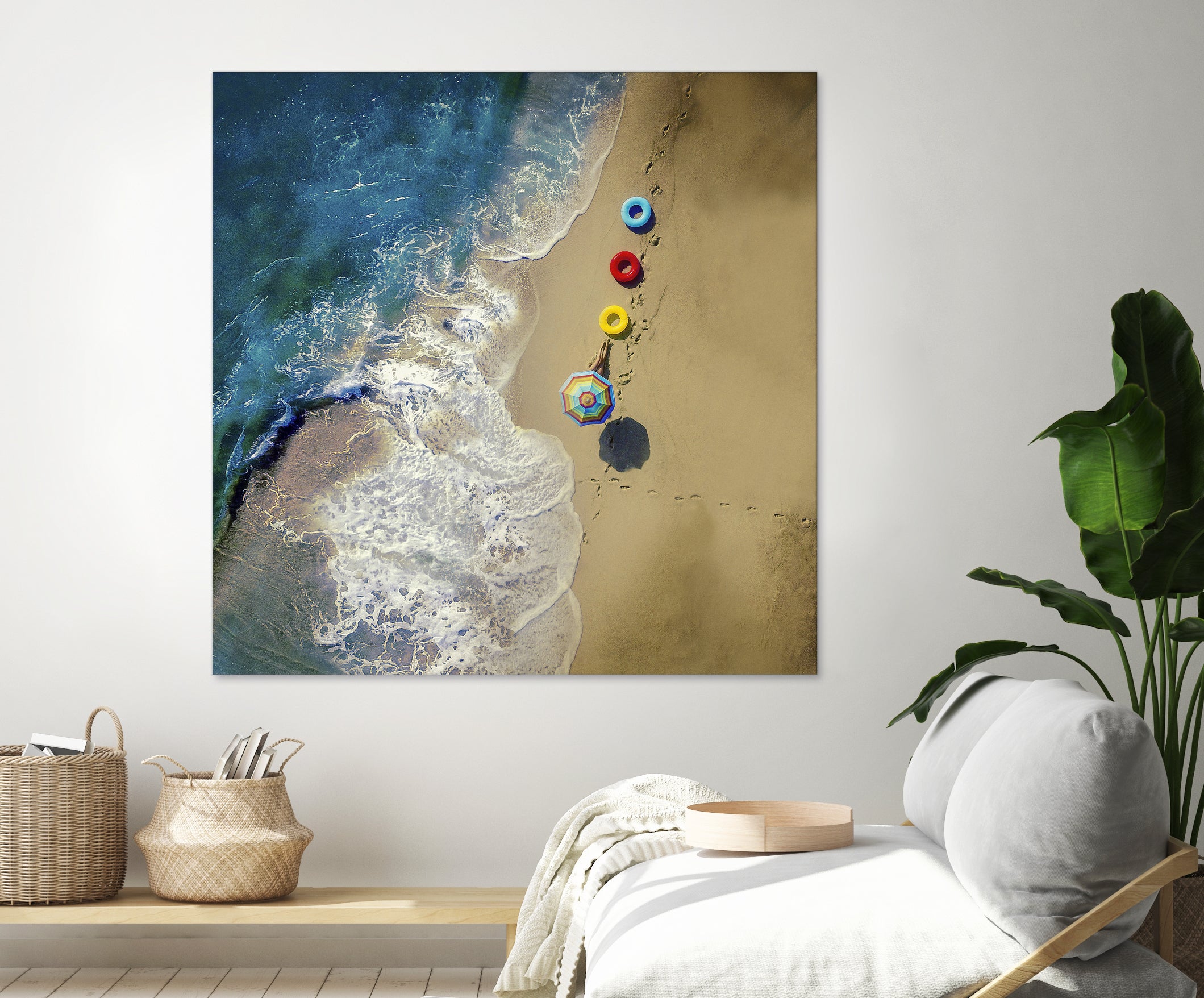 hi summer! by ambra on GIANT ART - landscape beach