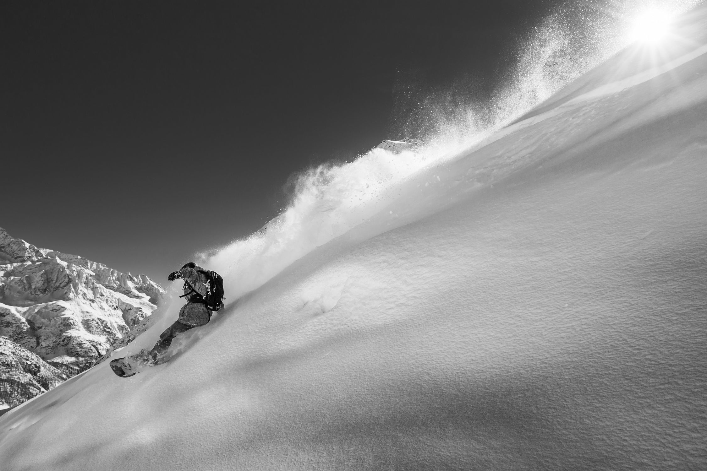 Ridge by Jakob on GIANT ART - photography snowboard