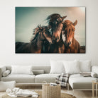 Family portrait by Marcus Hennen on GIANT ART - friendship animal friendship