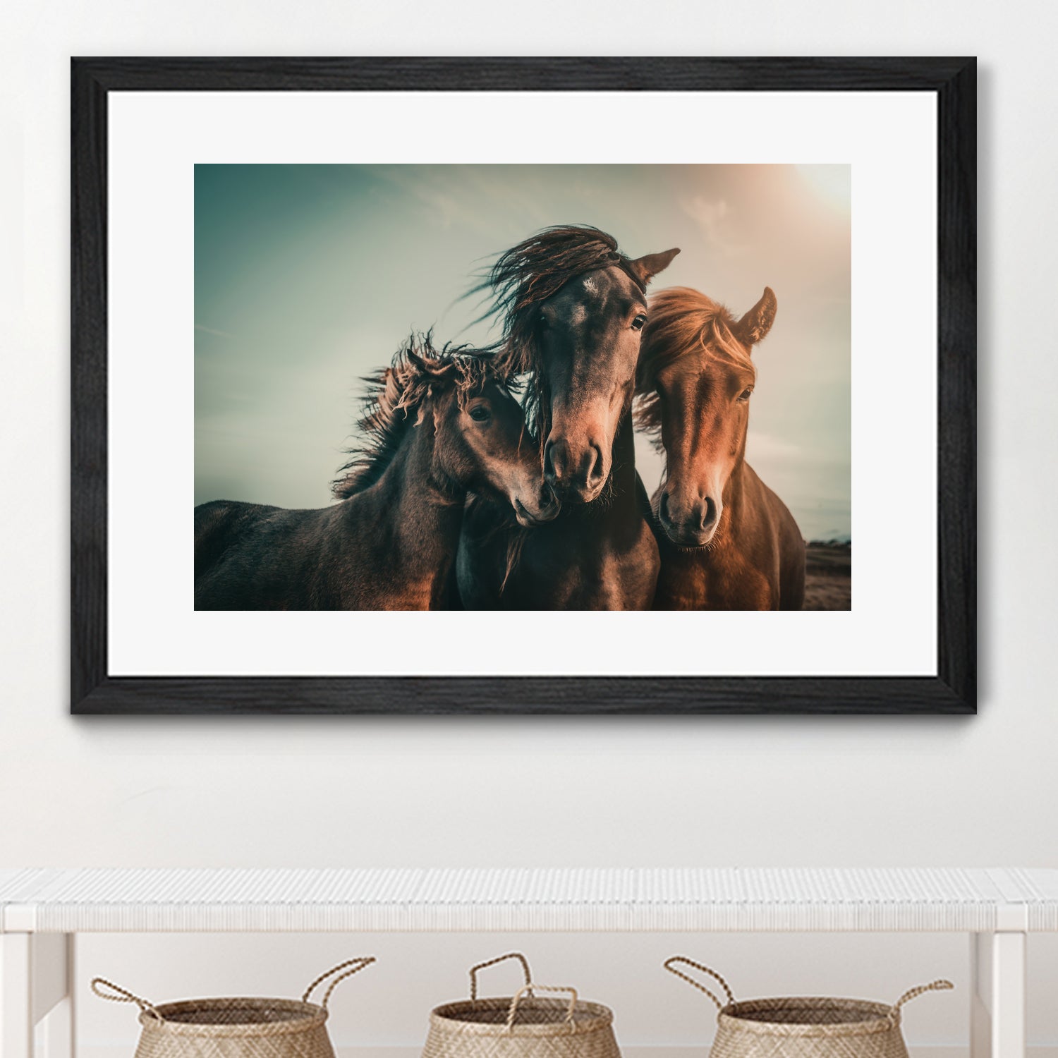 Family portrait by Marcus Hennen on GIANT ART - friendship animal friendship