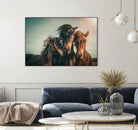 Family portrait by Marcus Hennen on GIANT ART - friendship animal friendship